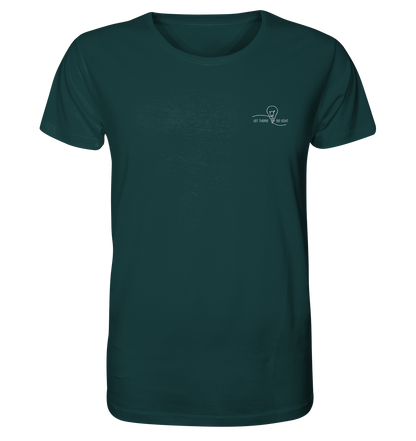 Produktbild T-Shirt, Motiv Let there be light, Farbe Glazed Green