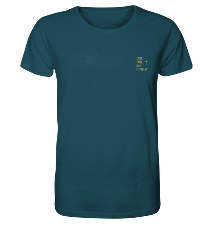 Produktbild T-Shirt, Motiv Same Same Not Different, Farbe Stargazer