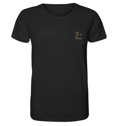 Produktbild T-Shirt, Motiv Same Same Not Different, Farbe Black
