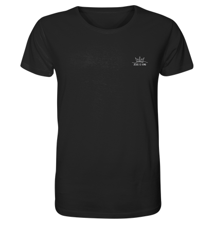 Produktbild T-Shirt, Motiv Jesus is King, Farbe Black