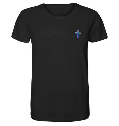 Produktbild T-Shirt, Motiv Kreuz, Farbe Black