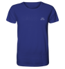 Produktbild T-Shirt, Motiv Jesus is King, Farbe Worker Blue
