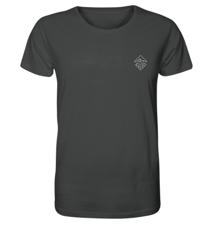 Produktbild T-Shirt, Motiv Glaube versetzt Berge, Farbe Anthracite