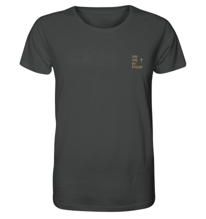 Produktbild T-Shirt, Motiv Same Same Not Different, Farbe Anthracite