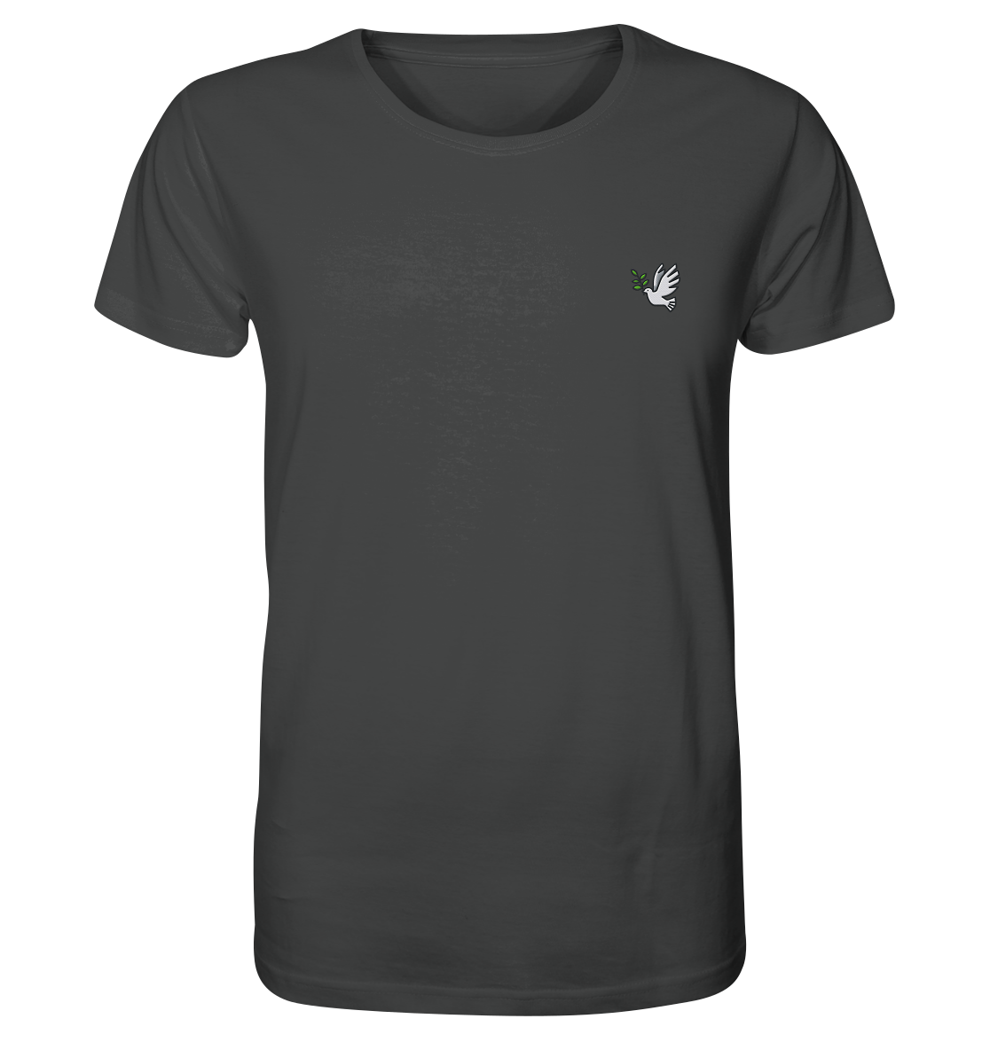 Produktbild T-Shirt, Motiv Frieden, Farbe Anthracite