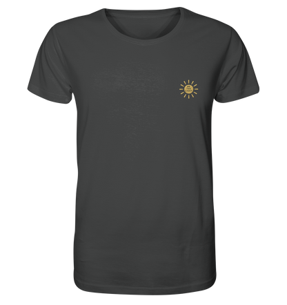 Produktbild T-Shirt, Motiv Be the Light, Farbe Anthracite