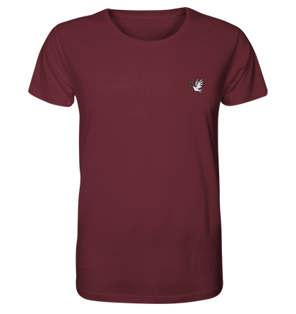 Produktbild T-Shirt, Motiv Frieden, Farbe Burgundy