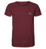 Produktbild T-Shirt, Motiv Jesus is King, Farbe Burgundy