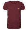 Produktbild T-Shirt, Motiv Be the Light, Farbe Burgundy