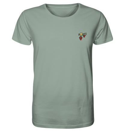 Produktbild T-Shirt, Motiv Weinstock, Farbe Aloe