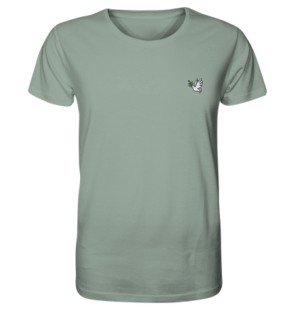 Produktbild T-Shirt, Motiv Frieden, Farbe Aloe