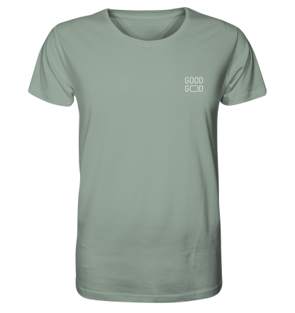 Produktbild T-Shirt, Motiv Good God, Farbe Aloe