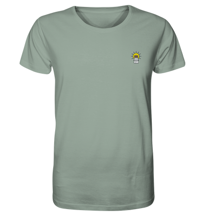 Produktbild T-Shirt, Motiv Licht und Salz, Farbe Aloe
