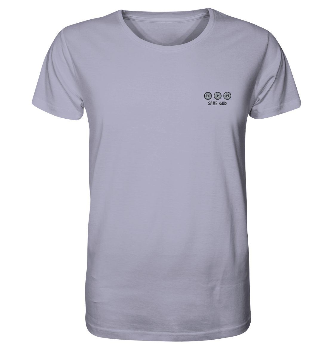 Produktbild T-Shirt, Motiv Same God, Farbe Lavender