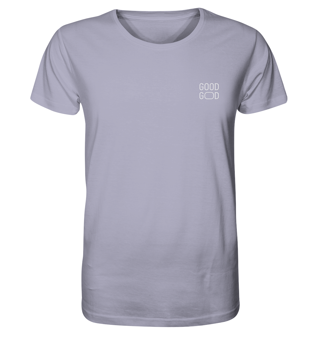Produktbild T-Shirt, Motiv Good God, Farbe Lavender