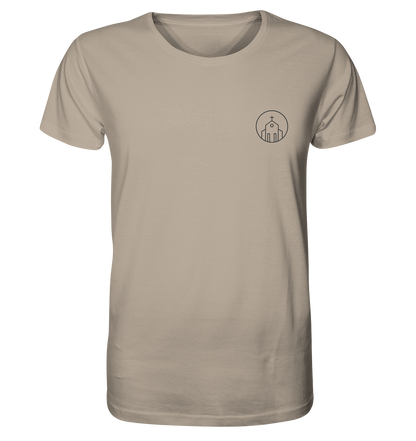 Produktbild T-Shirt, Motiv Church, Farbe Desert Dust