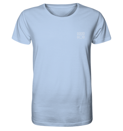 Produktbild T-Shirt, Motiv Good God, Farbe Blue Soul