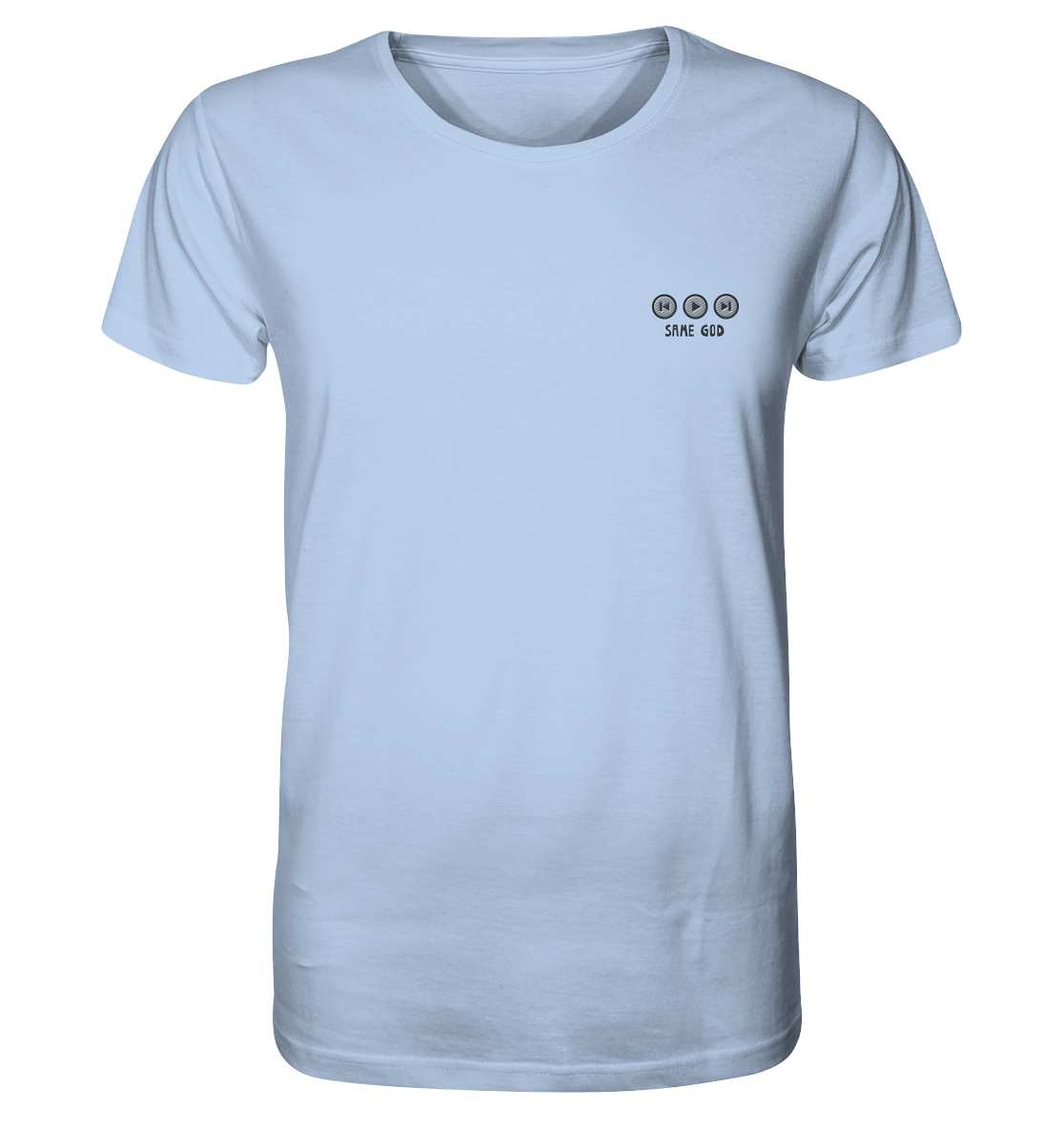 Produktbild T-Shirt, Motiv Same God, Farbe Blue Soul