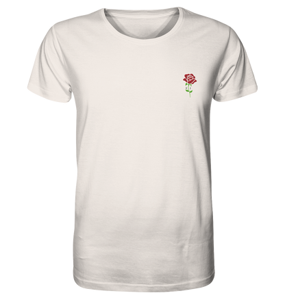 Produktbild T-Shirt, Motiv He Rose, Farbe Vintage White