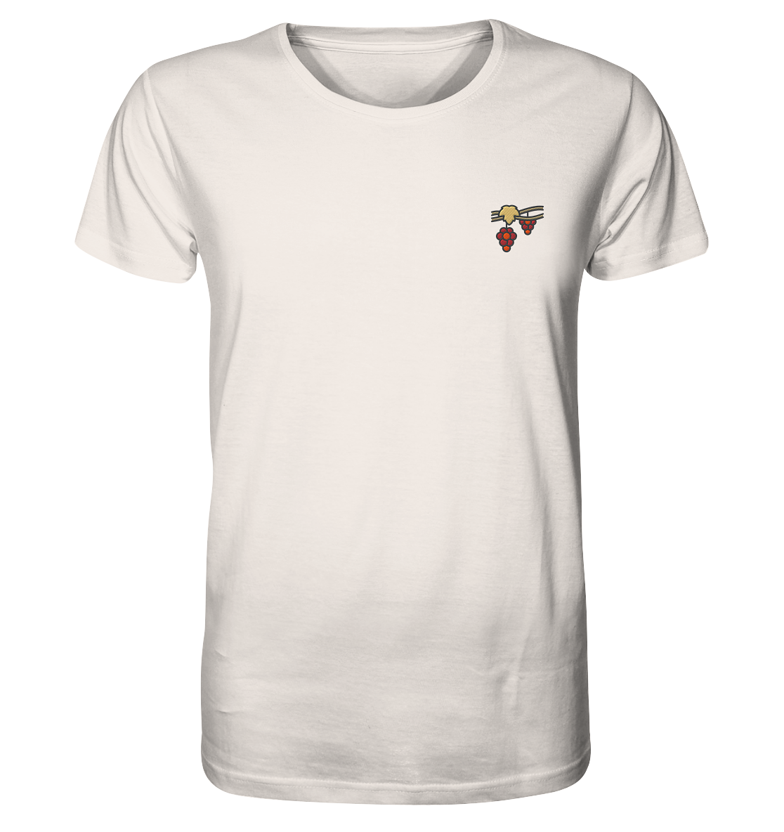 Produktbild T-Shirt, Motiv Weinstock, Farbe Vintage White