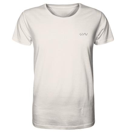 Produktbild T-Shirt, Motiv Gott ist größer, Farbe Vintage White