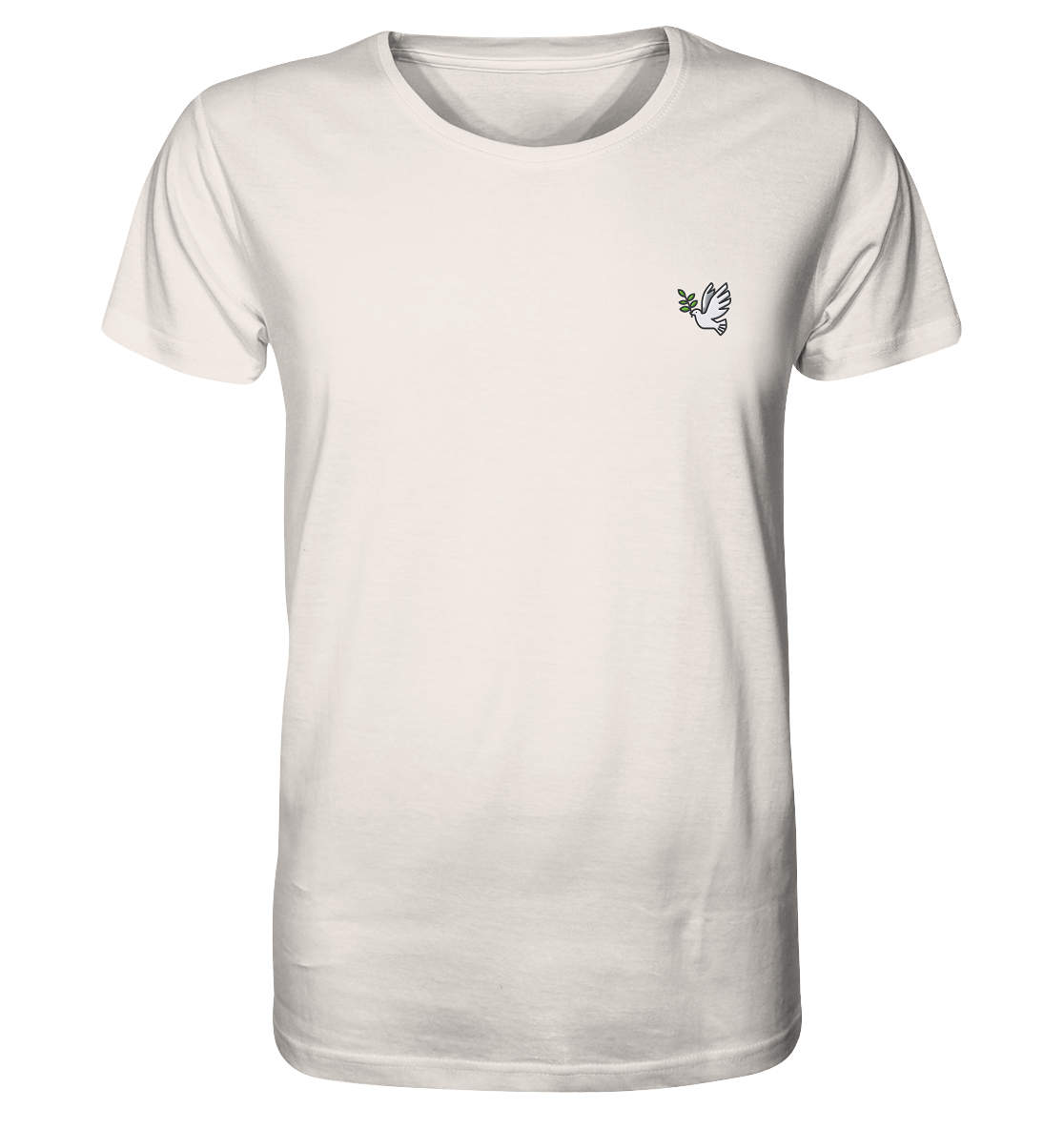 Produktbild T-Shirt, Motiv Frieden, Farbe Vintage White