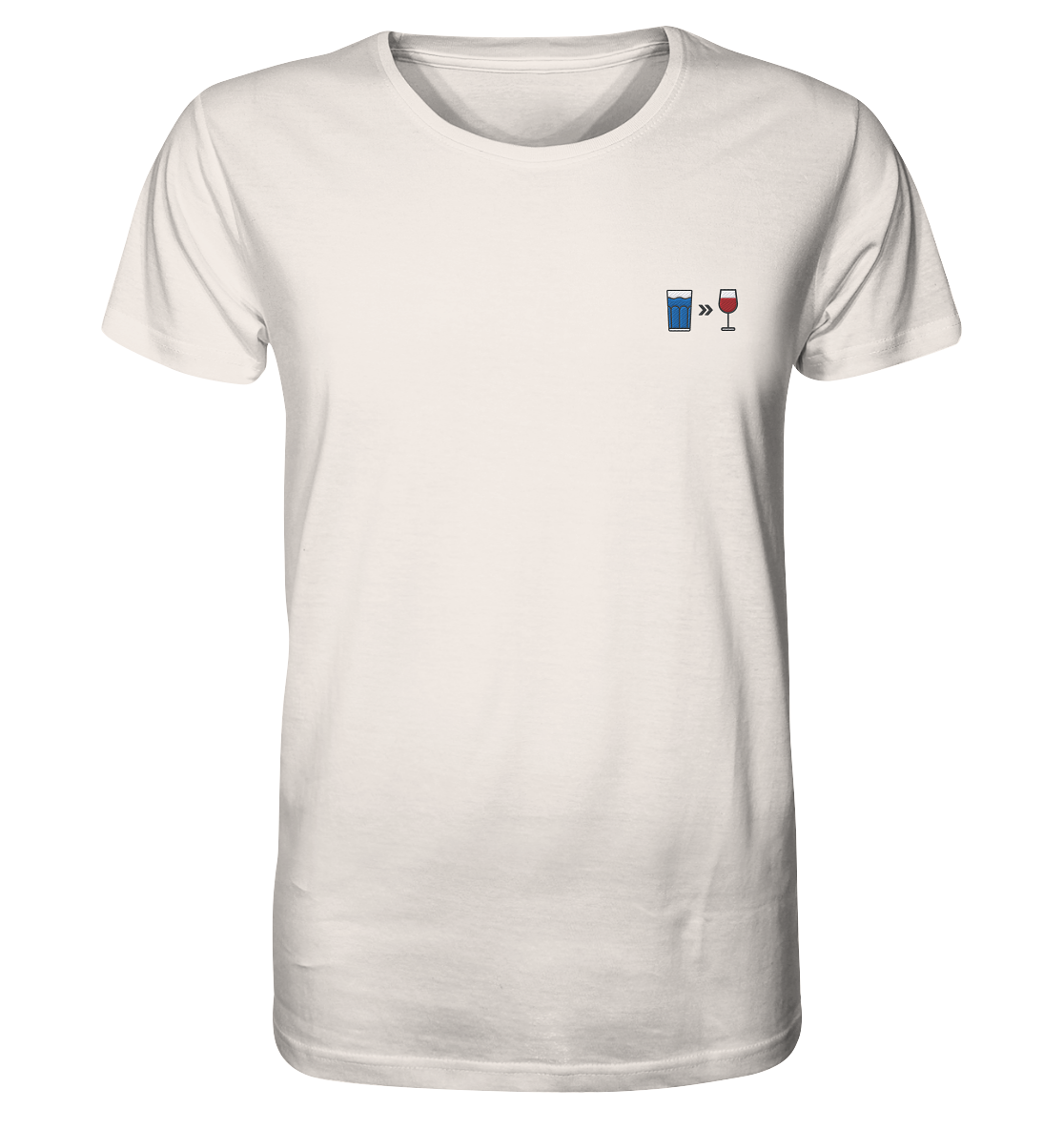 Produktbild T-Shirt, Motiv Let there be light, Farbe Vintage White