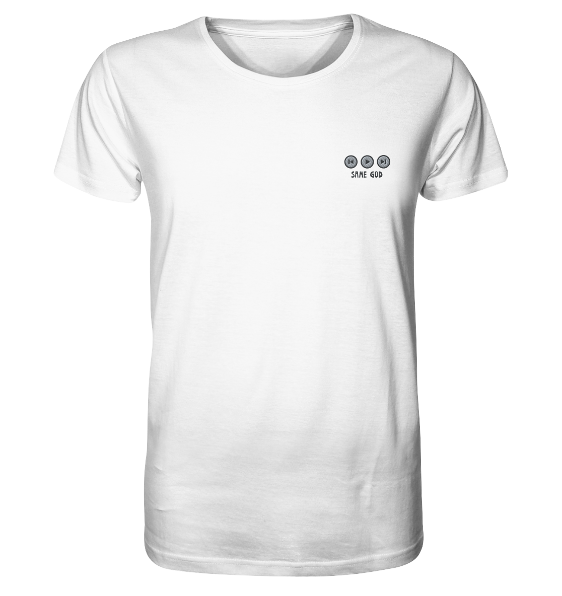 Produktbild T-Shirt, Motiv Same God, Farbe White