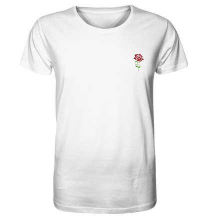 Produktbild T-Shirt, Motiv He Rose, Farbe White