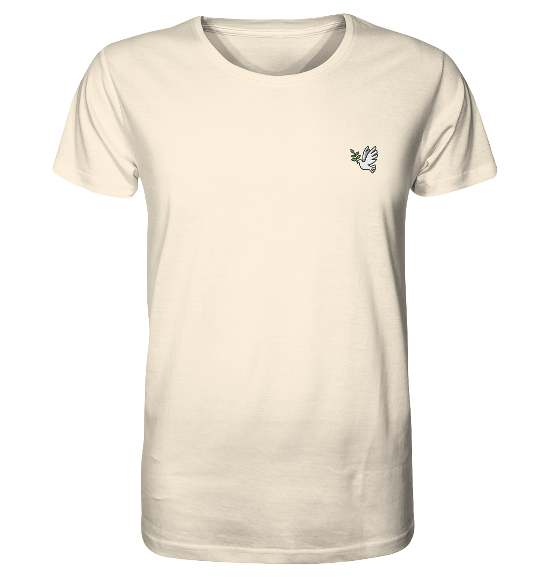 Produktbild T-Shirt, Motiv Frieden, Farbe Natural Raw