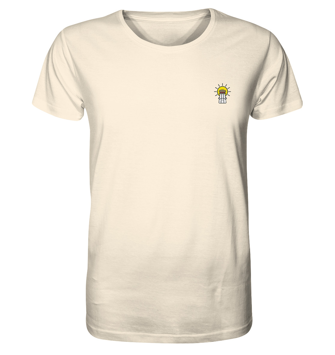 Produktbild T-Shirt, Motiv Licht und Salz, Farbe Natural Raw