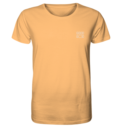 Produktbild T-Shirt, Motiv Good God, Farbe Nispero