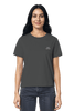 Schlichtes, hochwertiges T-Shirt aus Bio-Baumwolle mit feinem Stick Jesus is King – nachhaltige Mode mit Sinn von M1M