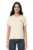 Fair produziertes Bio-T-Shirt mit christlicher Stickerei Jesus Loves You – Mission One More steht für ethische Mode mit Herz
