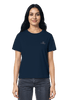 Blaues Frauen T-Shirt aus Bio-Baumwolle von Mission One More – nachhaltige Streetwear.