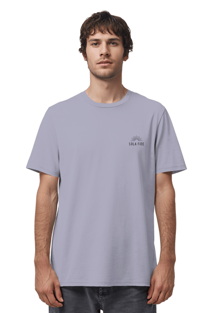 Mission One More Sola Fide Shirt Lavender fair produziert Bio Baumwolle